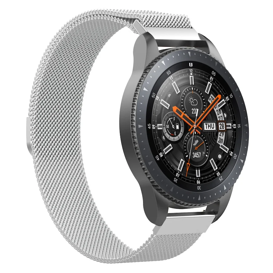 BStrap Milanese remienok na Samsung Gear S3 silver