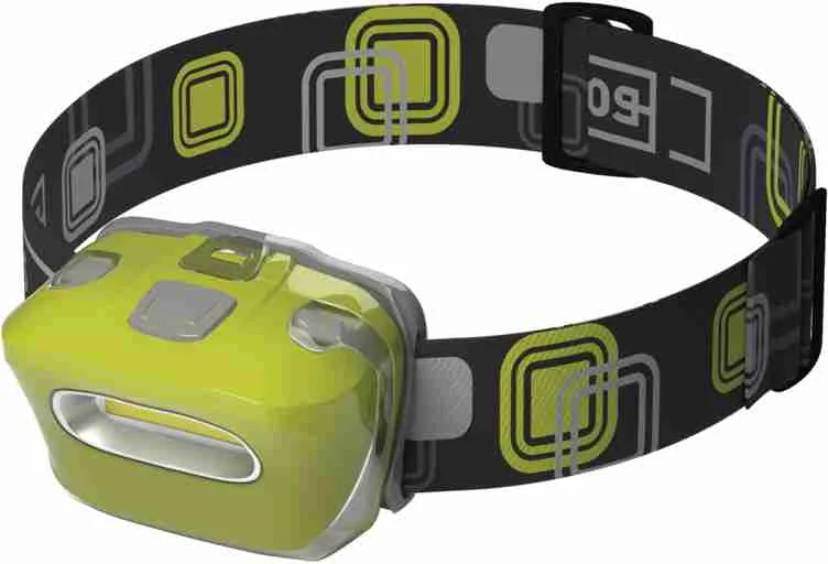 ČELOVKA LED COB 2W 3×AAA 1×1 ks, LED čelovka