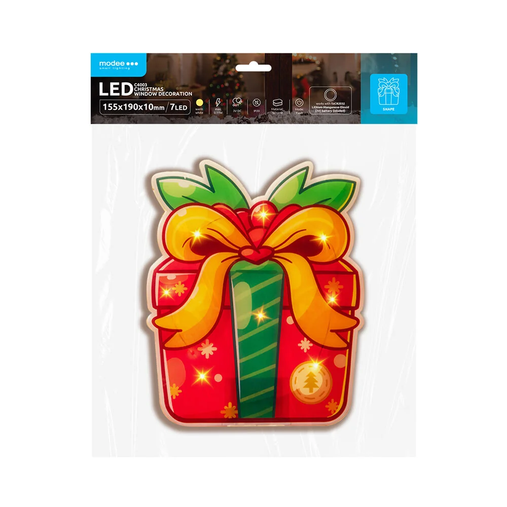 Modee Lighting LED dekorácia do okna C4003 darček