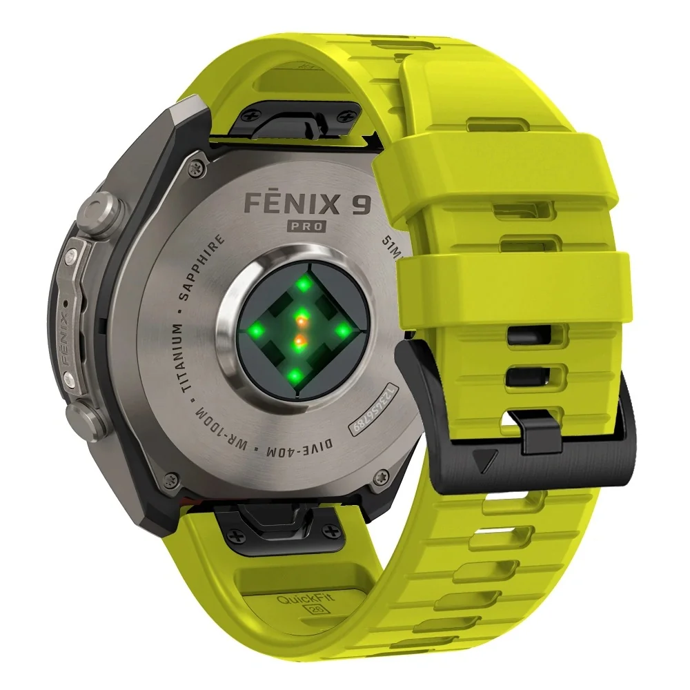 Tech-Protect Silicone remienok Garmin QuickFit 22mm, volt lime