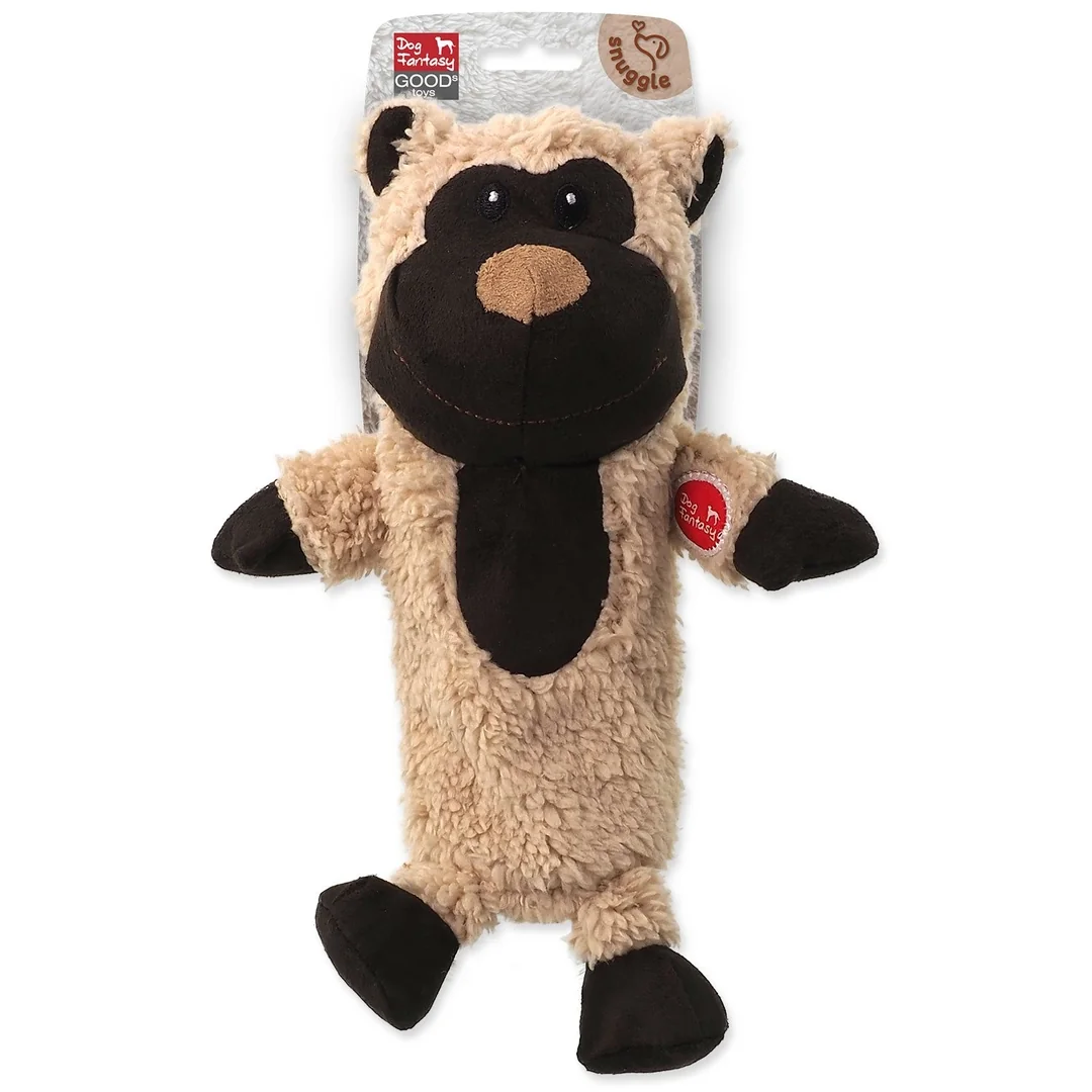 Hračka Dog Fantasy Snuggle mix zvierat s pet fľašou 26cm