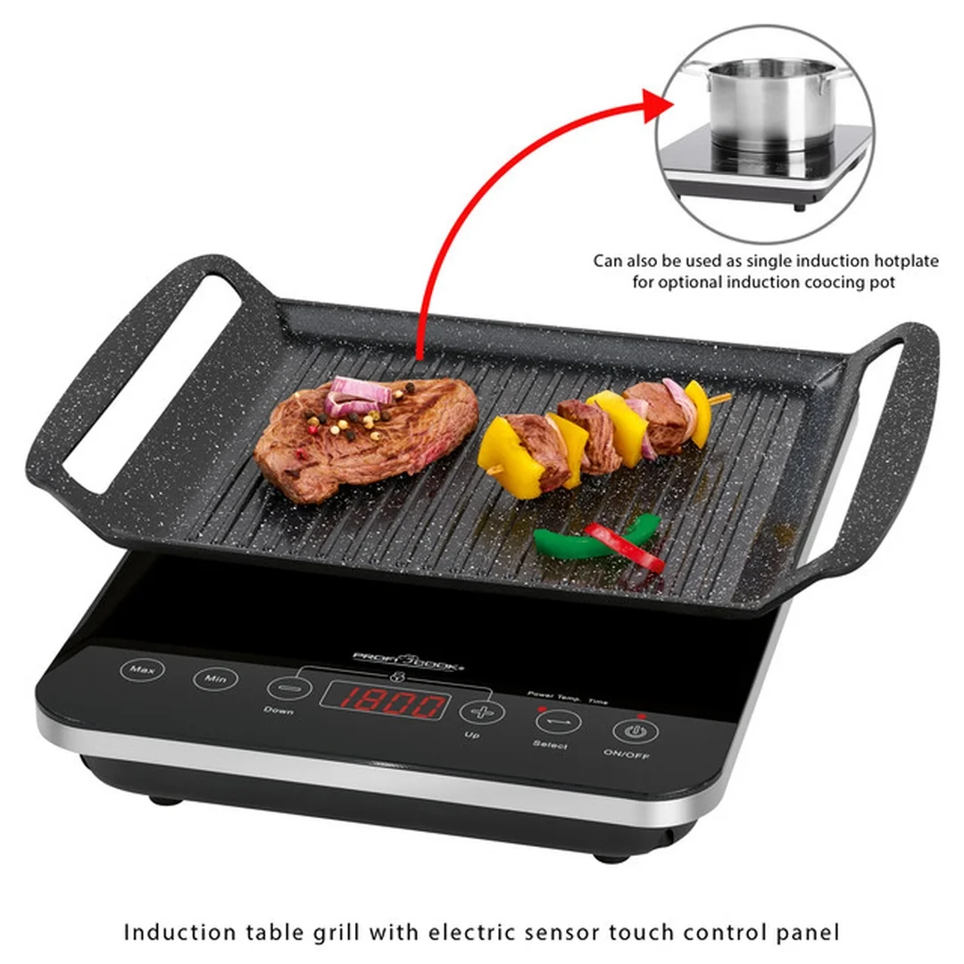ProfiCook ITG 1130 indukčný stolný gril 2000 W