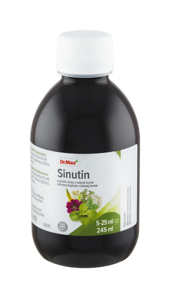Dr. Max Sinutin 1×245 ml, bylinný sirup