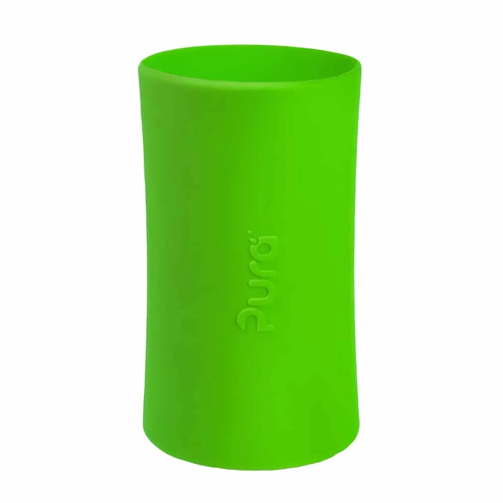 Pura silikónový návlek na fľašu 260ml, 325ml - zelená