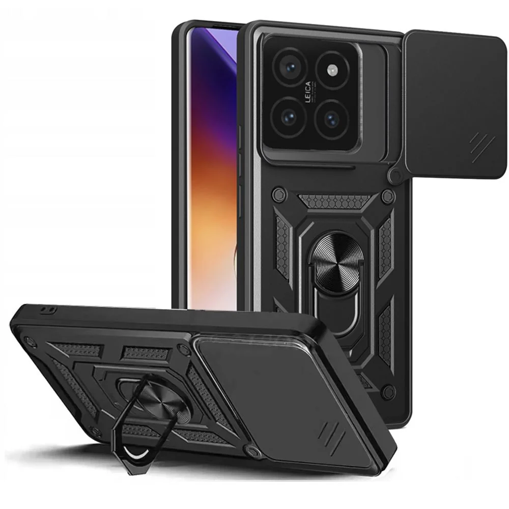 Tech-Protect Camshield Pro kryt na Xiaomi 14T, čierny