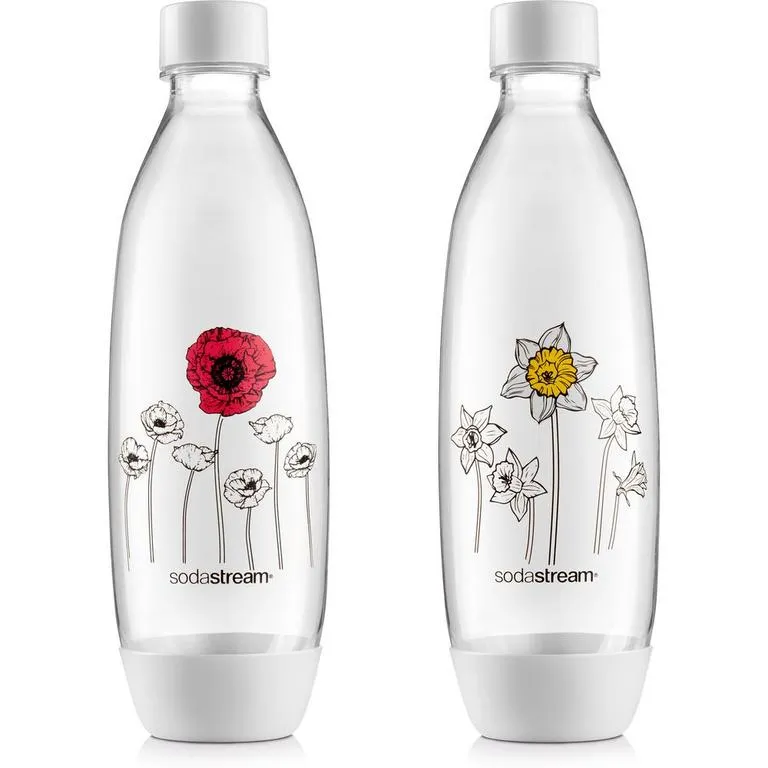 SODASTREAM Fľaša fuse Duo Pack 1l kvetiny