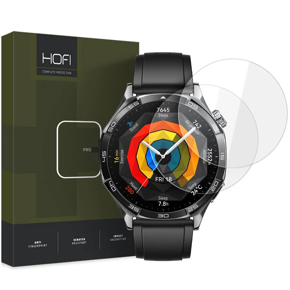 HOFI Glass Pro Watch 2x ochranné sklo na Huawei Watch GT 5 (46 mm)