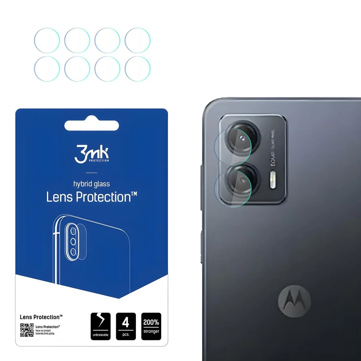 Sklo na kameru pre Motorola Moto G53