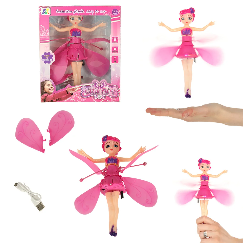 Lietajúca bábika LITTLE FAIRY rukou ovládaná