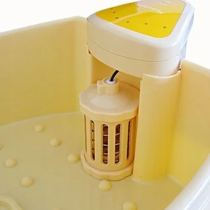 Detoxikačná vanička HydroSana - elektrolytický vodný kúpeľ, žltá