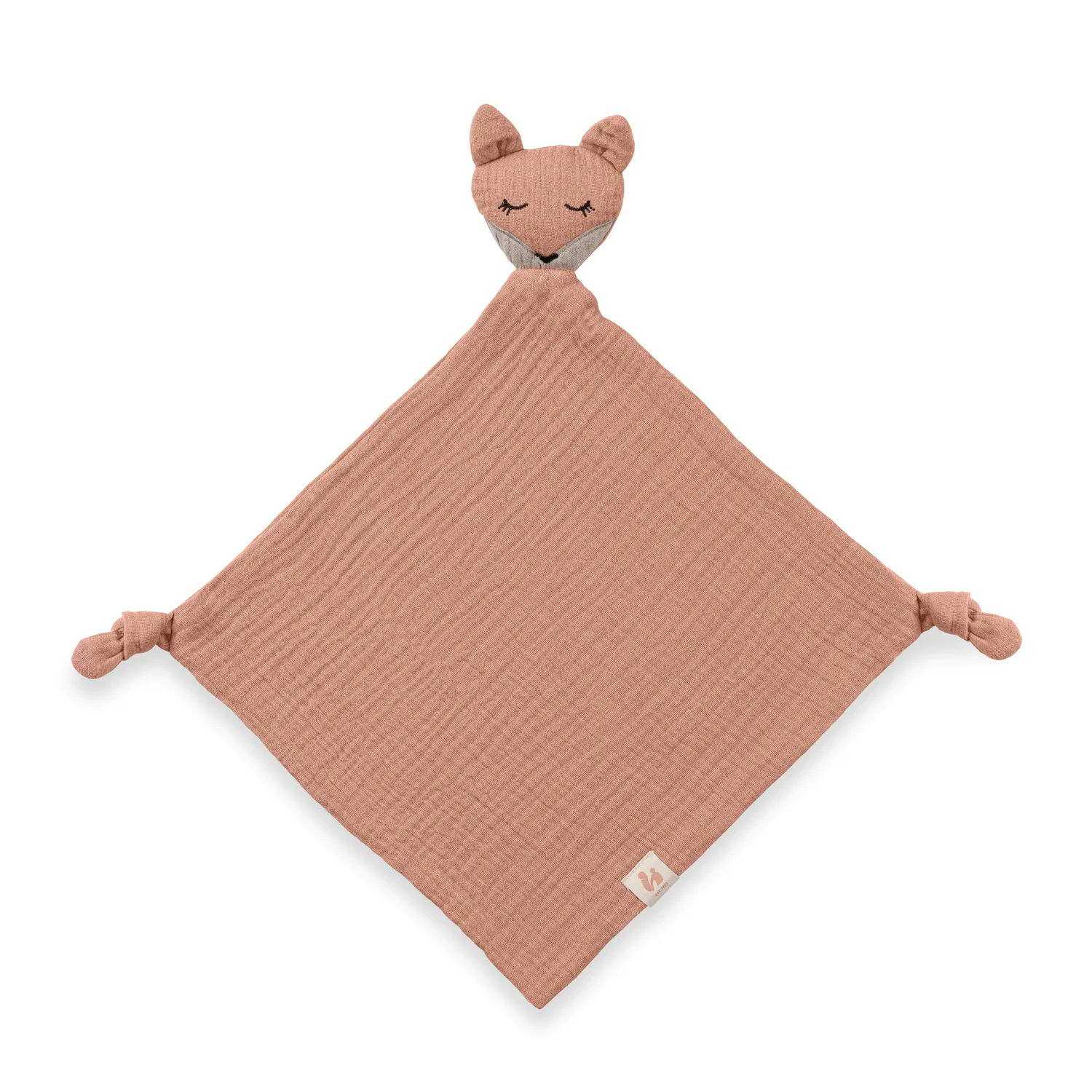 Hauck Cuddle N Play mušelínová prítulka líška