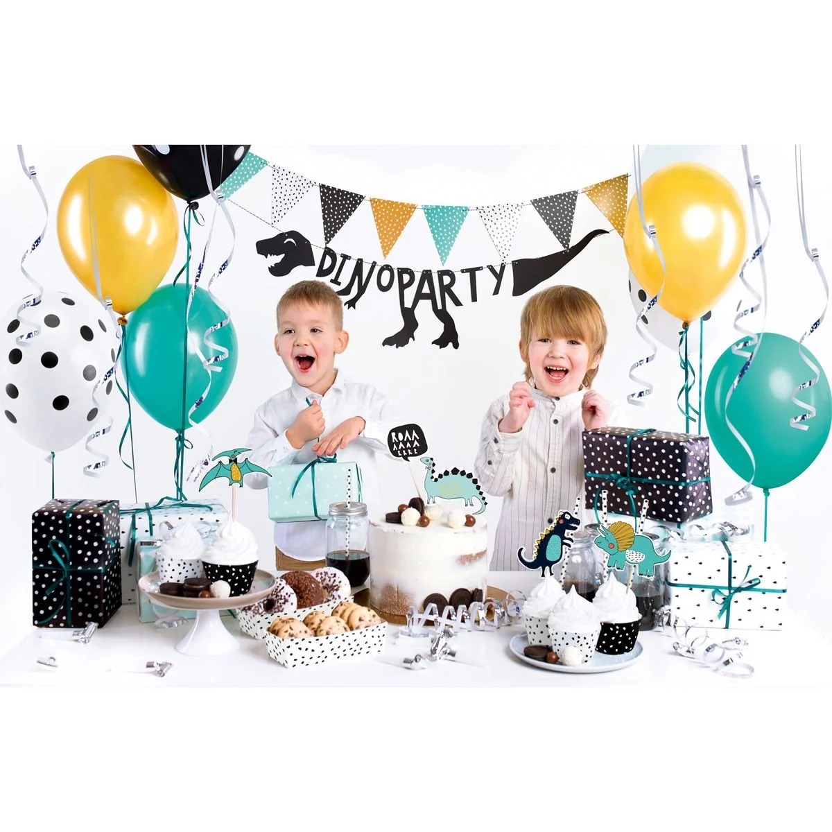 PartyDeco Party set Dinosauri 40ks