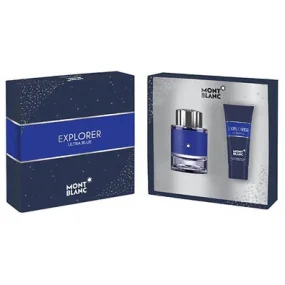 Montblanc Explorer Ultra Blue Edp 60ml+Shg 100ml 1×1 set, darčeková sada pre mužov