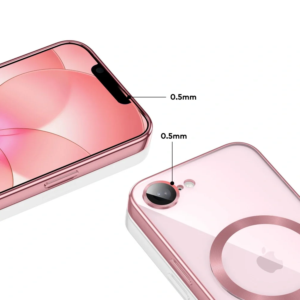 Tech-Protect MagFlex MagSafe kryt na iPhone 16e / 17e, ružový
