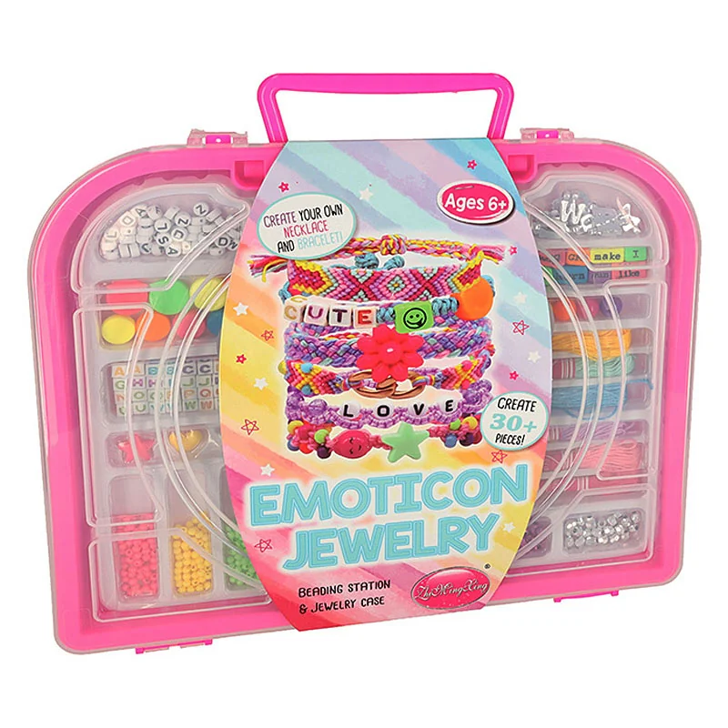 Hračka sada goráliek na výrobu šperkov EMOTICON JEWELRY 11522