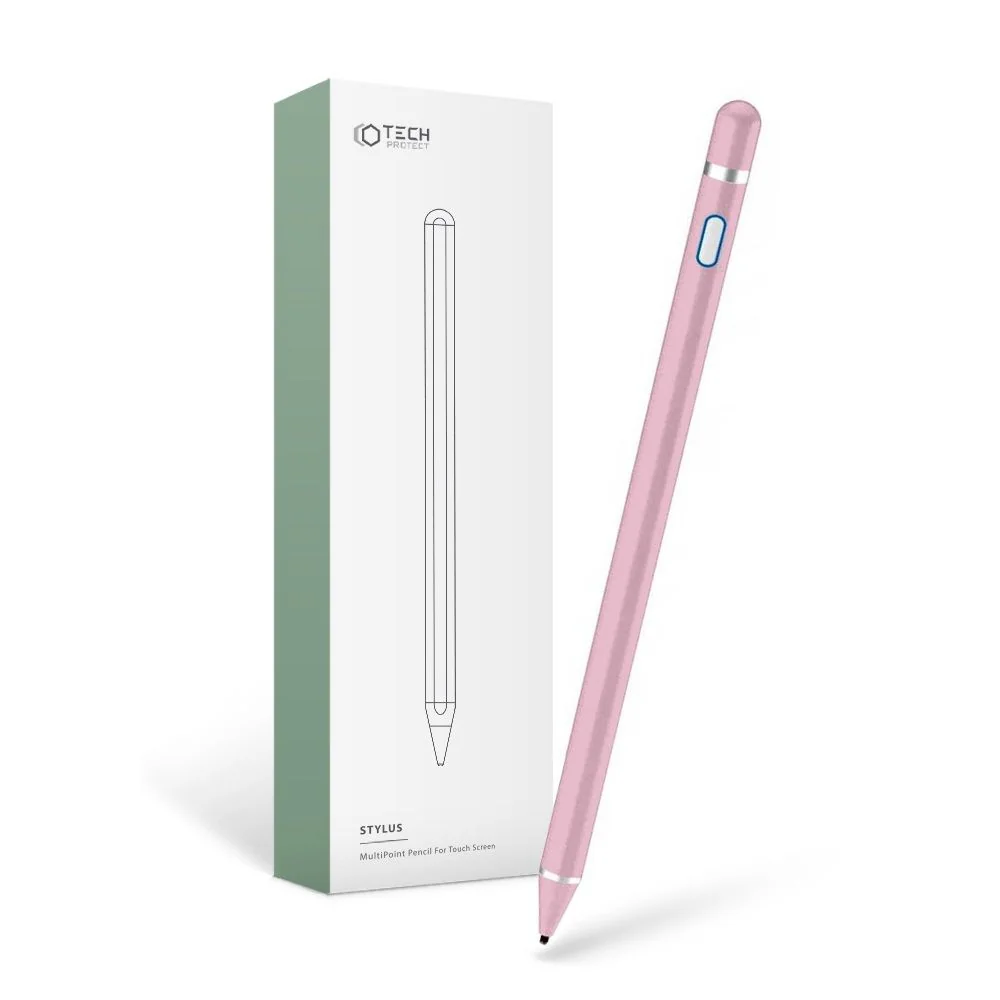 Tech-Protect Active Stylus pero na tablet, ružové