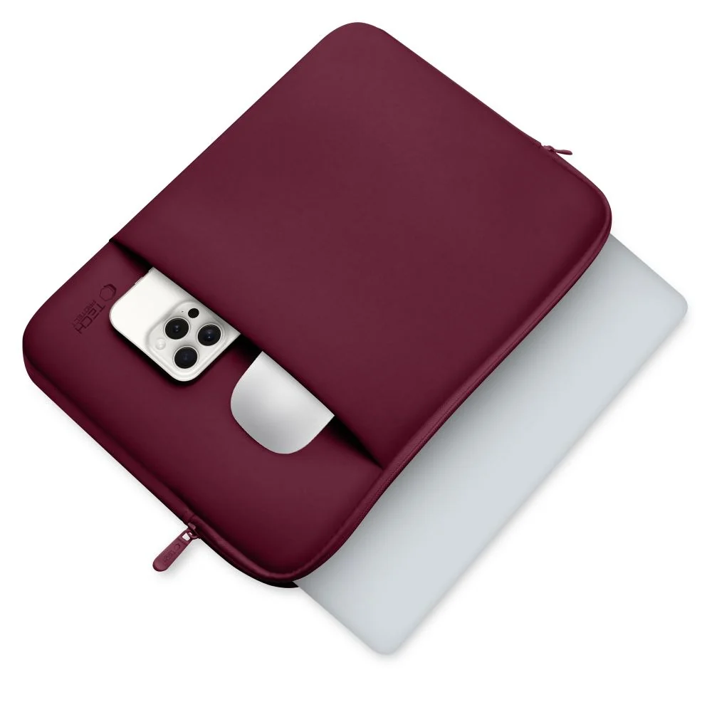 Tech-Protect Neopren obal na notebook 15-16'', bordový