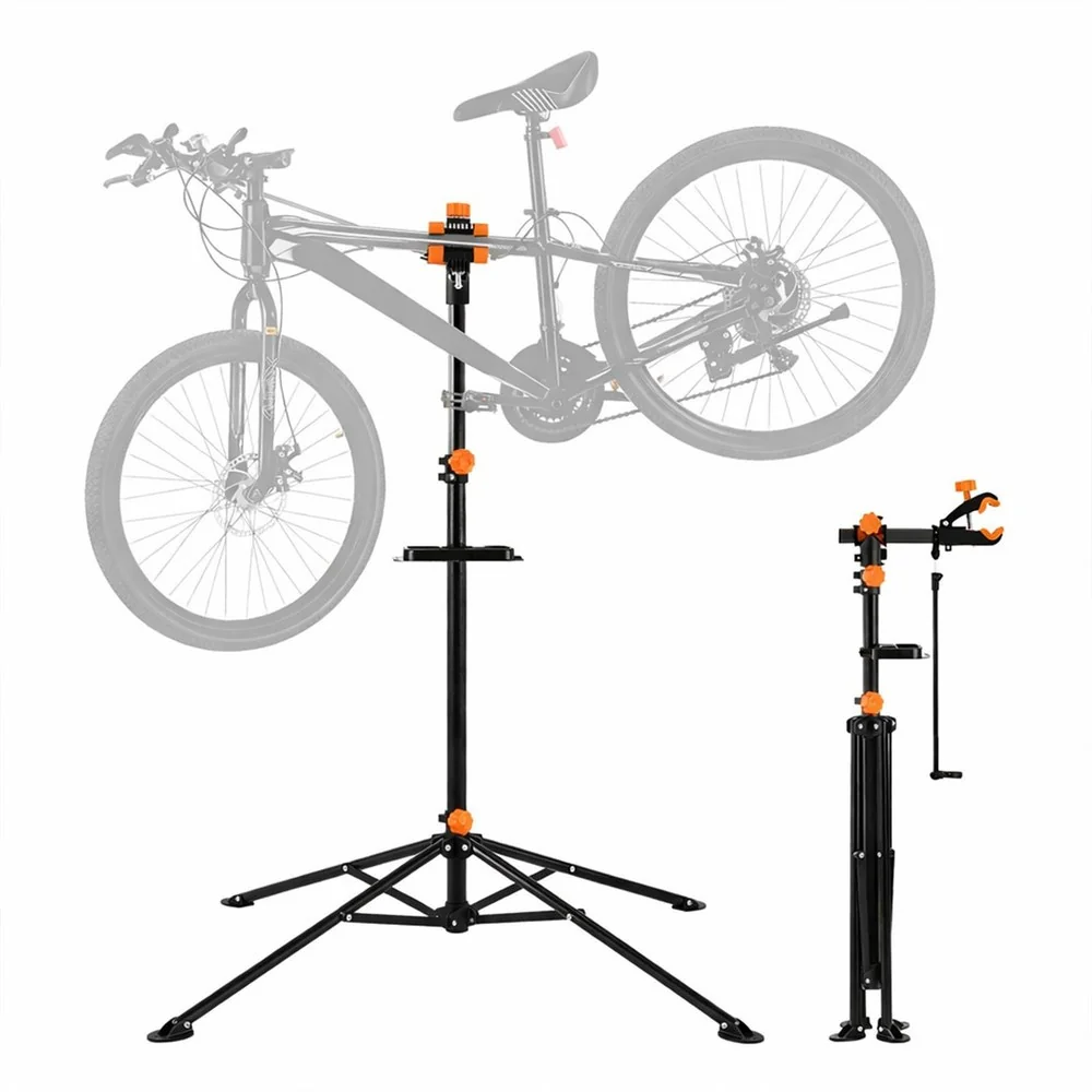 MG Bike Stand stojan na bicykel, čierny / oranžový