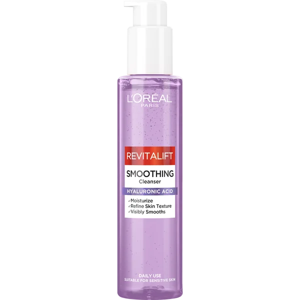 L´Oréal Paris Revitalift Filler Vyhladzujúci čistiaci gél s kyselinou hyalurónovou 1×150 ml, čistiaci gél