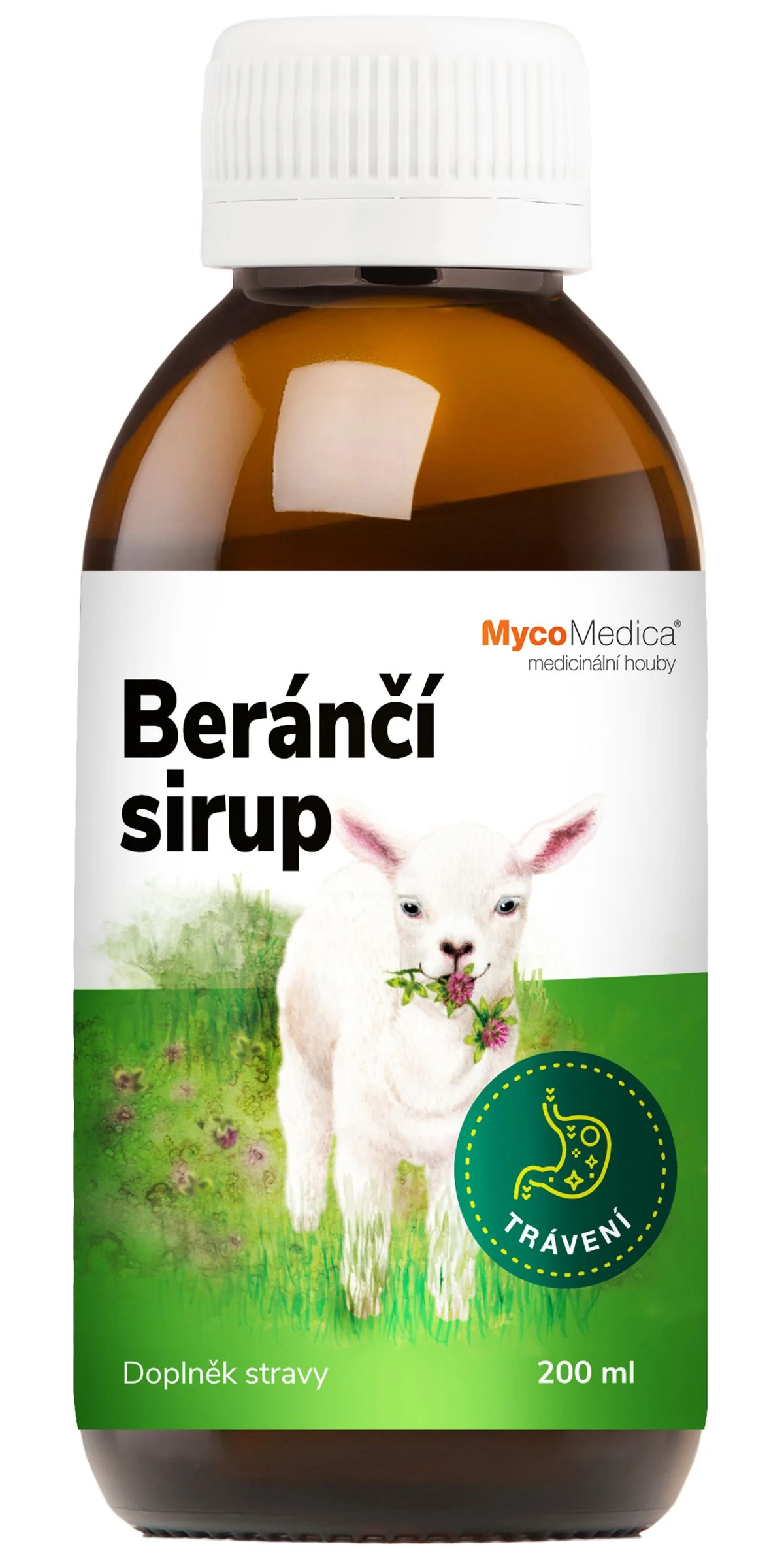 Mycomedica Baranci Sirup 200ml 1×200 ml, výživový doplnok