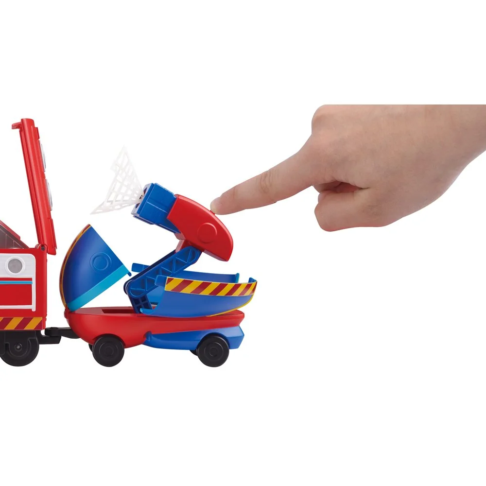 Chuggington Veselé vláčiky Pop&Transform Wilson záchranár s prívesom