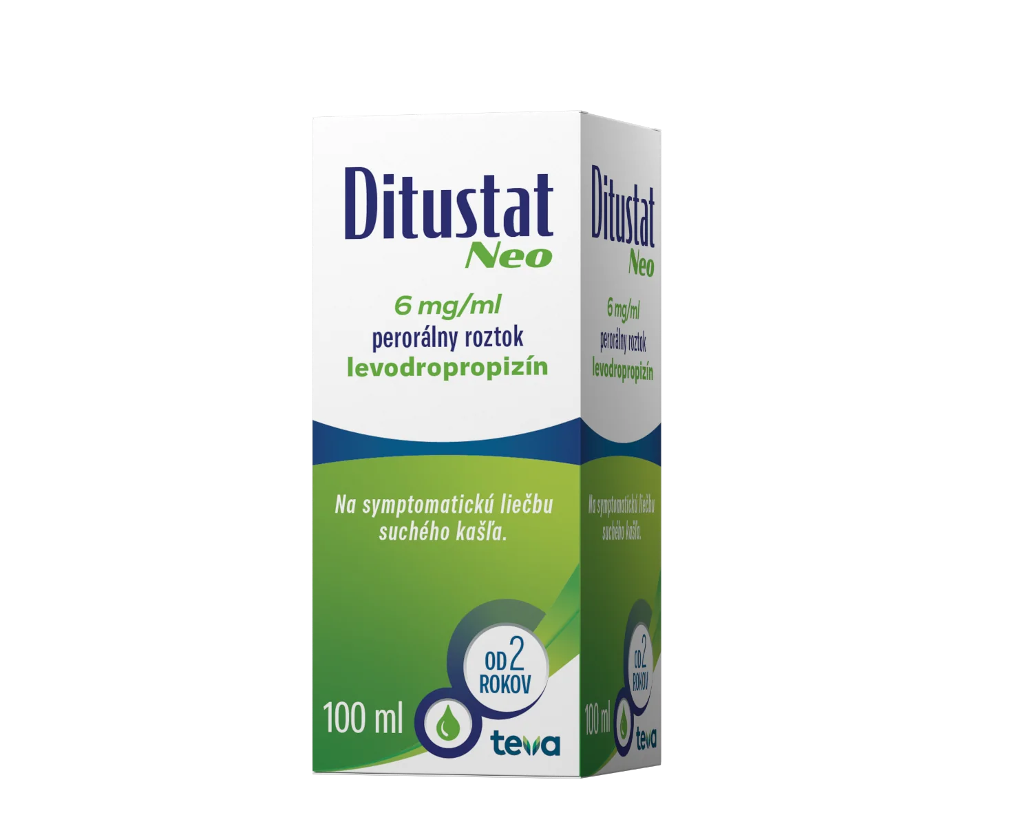 DITUSTAT NEO SOL POR 100ML 1×100 ml, liek proti kašľu