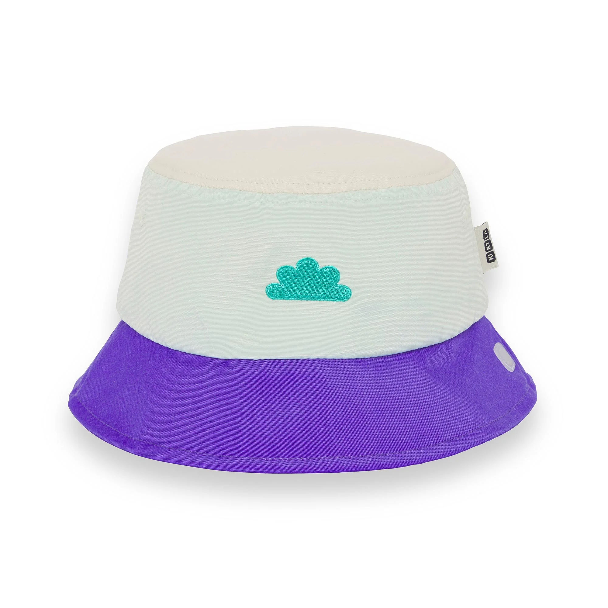 KiETLA ICONIK klobúčik s UV ochranou - Green Cloud 51 - 53 cm