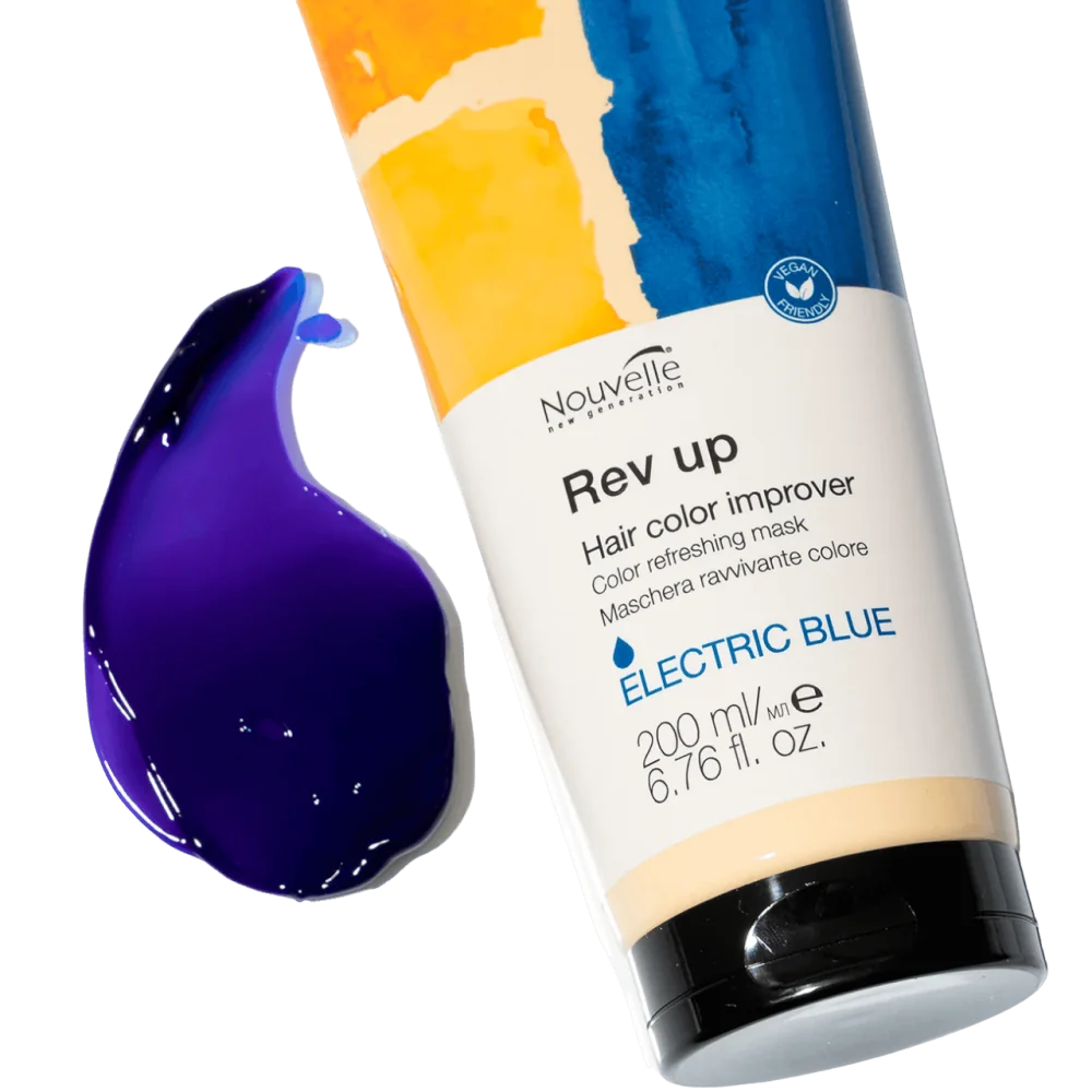 Nouvelle Farebná maska REV UP ELECTRIC BLUE - Modrá