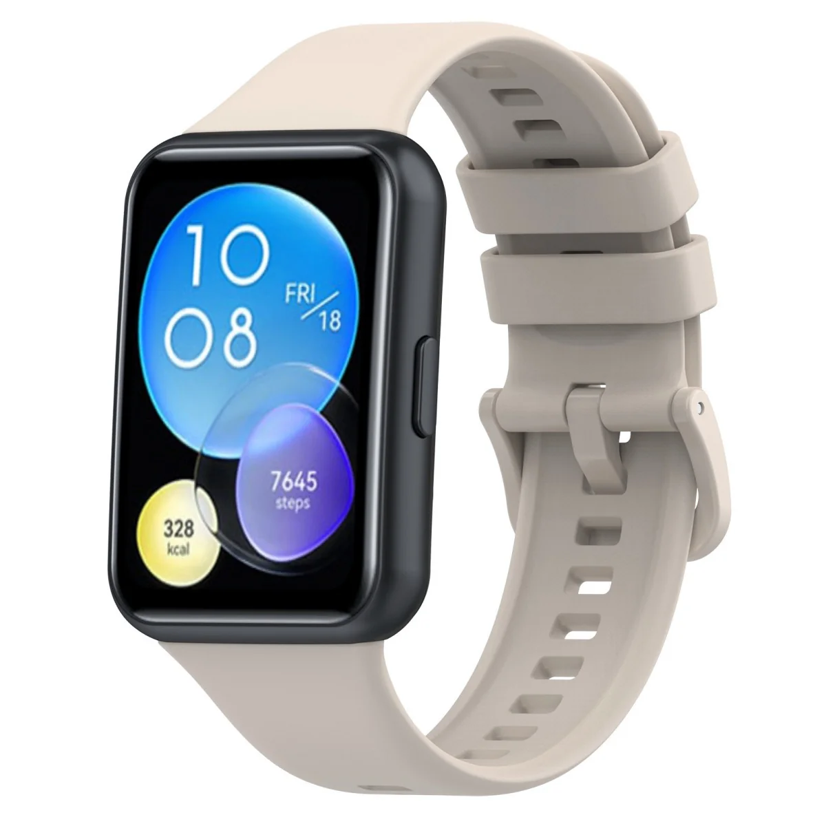 Bstrap Silicone remienok na Huawei Watch Fit 2 beige