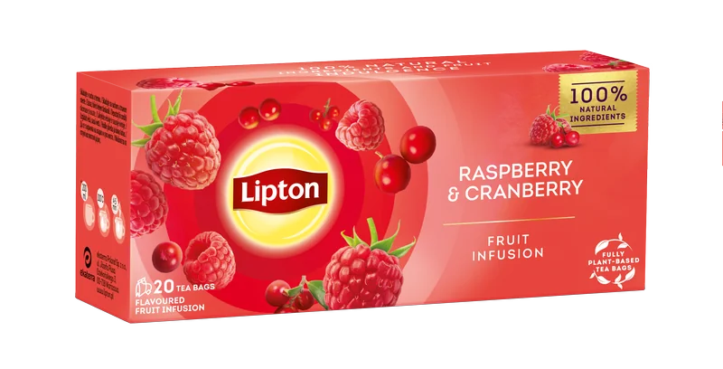 Lipton Raspberry with Cranberry 1,7g 20 ks