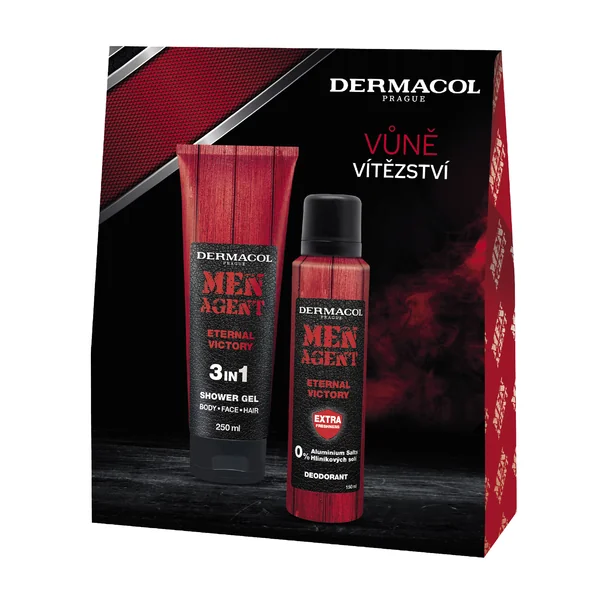 Dermacol MEN AGENT Eternal Victory 1×1 ks, darčekové balenie