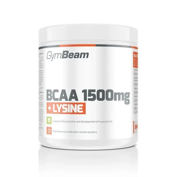 GymBeam BCAA 1500 + Lysine 300 tbl