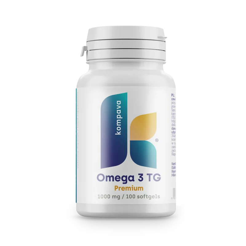 KOMPAVA Omega 3 TG Premium 100 cps