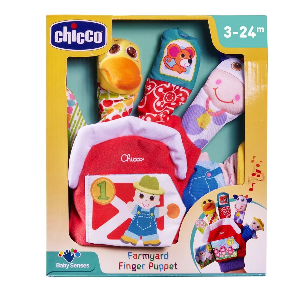 Chicco Rukavicová maňuška Farma od 3 mesiacov
