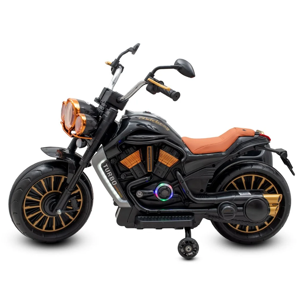 Detská elektrická motorka SideCar Baby Mix čierna , 20C58284