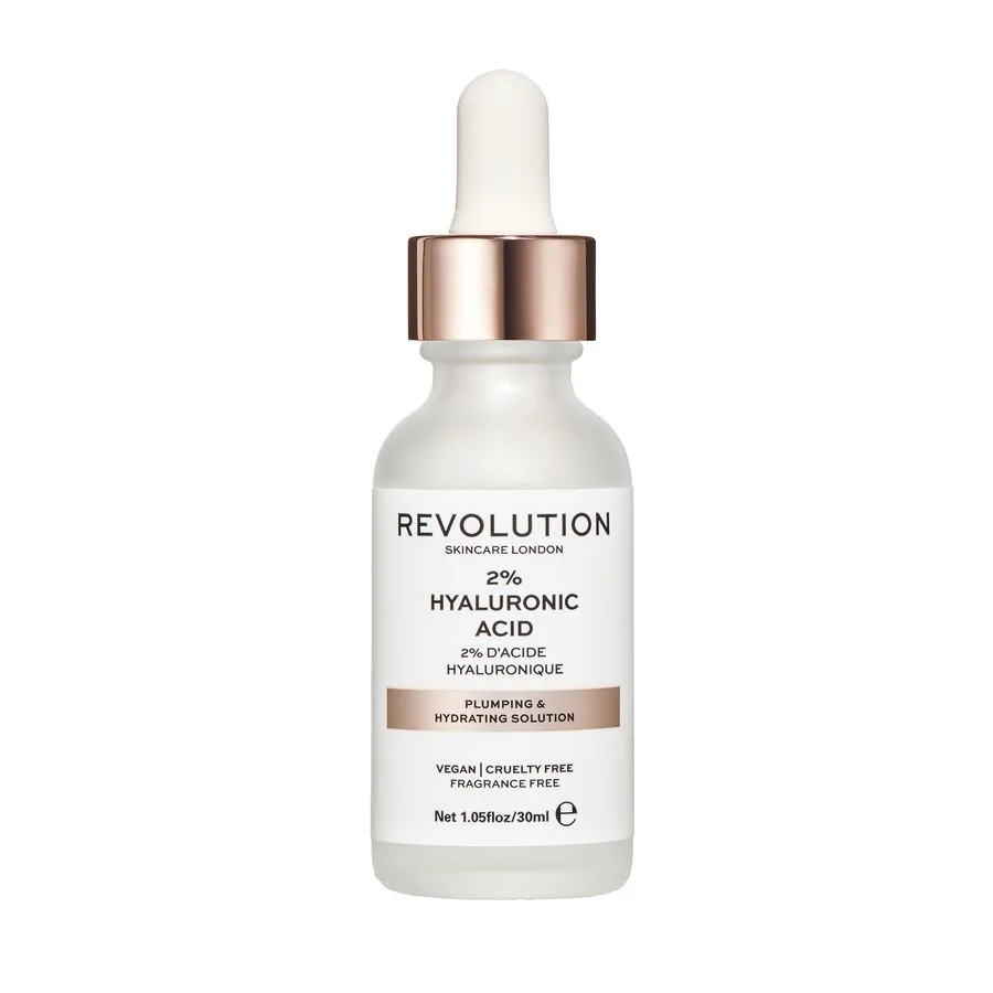 Revolution Skincare Plumping & Hydrating Solution - 2% Hyaluronic Acid sérum 1×30 ml, pleťové sérum