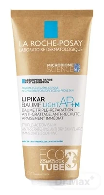 LA ROCHE-POSAY Lipikar AP+M ľahká textúra 200ml 1×200 ml, relipidačný balzam