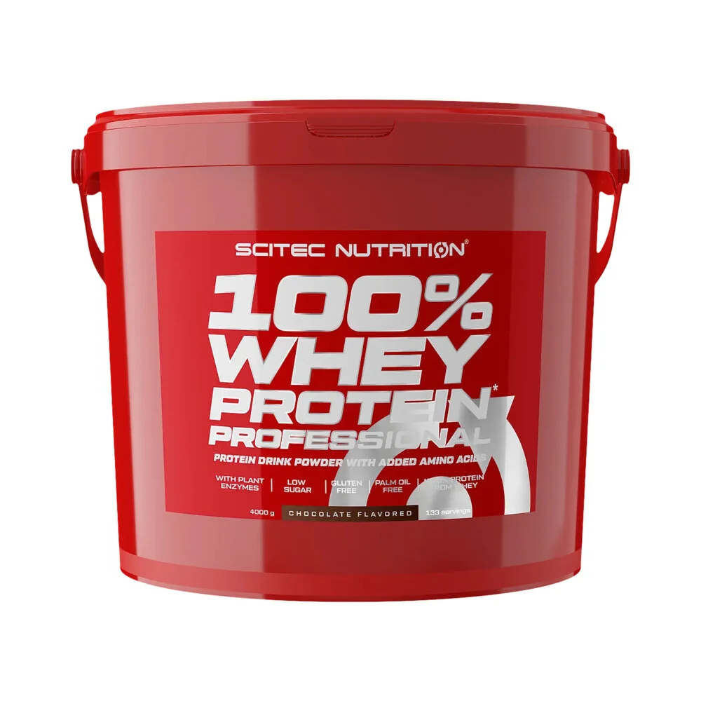 Scitec Nutrition 100% Whey Protein Professional 4000 g vanilka