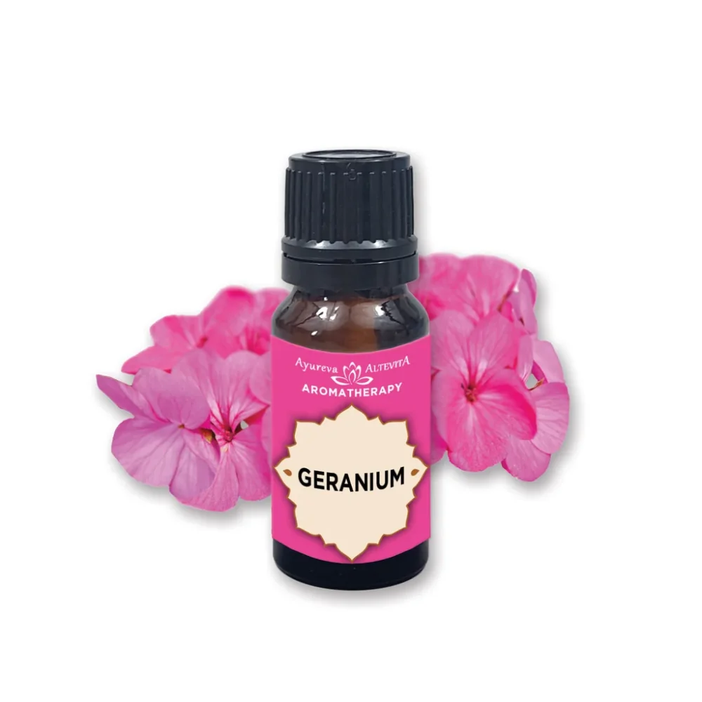 100% esenciálny olej GERANIUM - Olej lásky a dôvery 10ml
