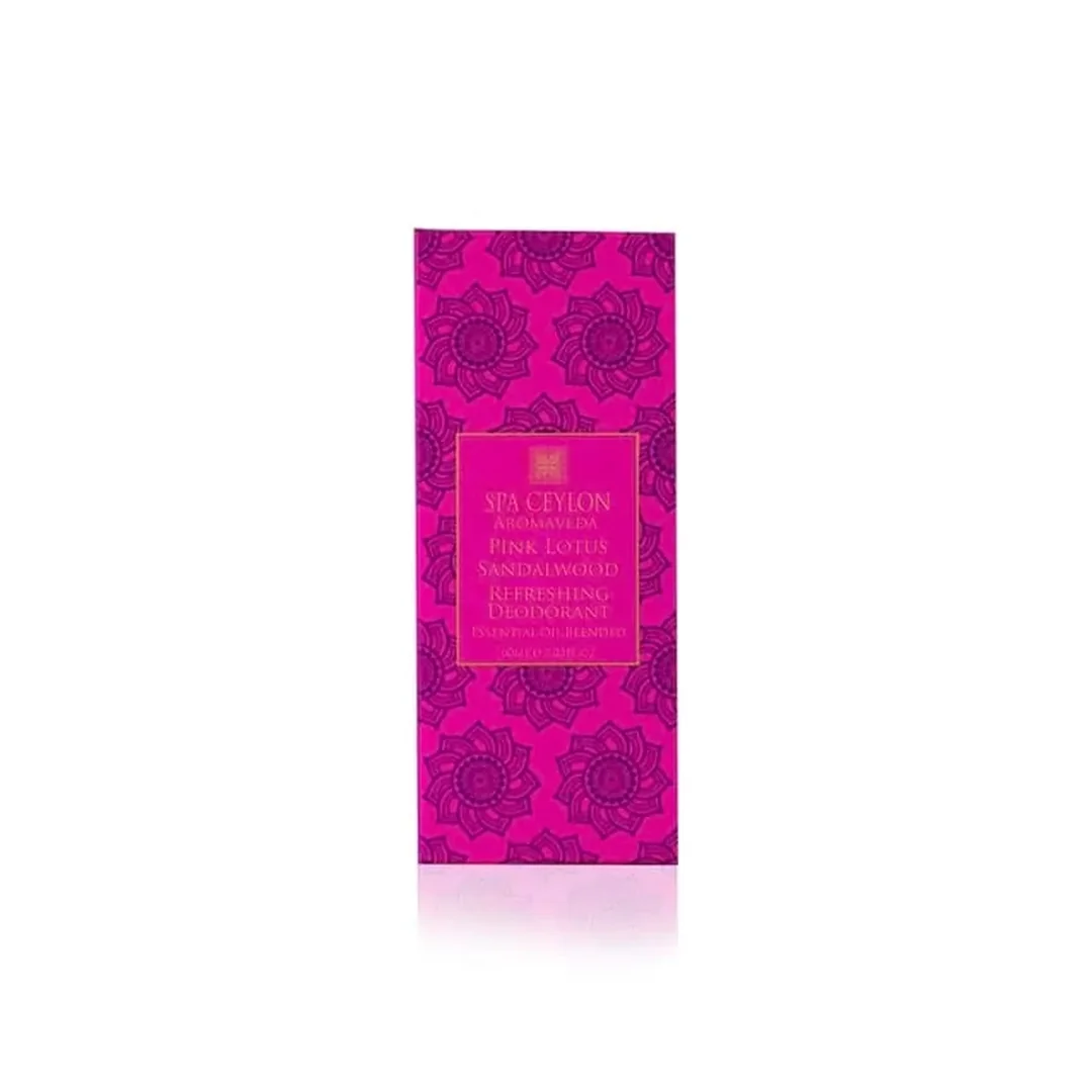 Dezodorant Pink Lotus Sandalwood 60 ml, lotos a