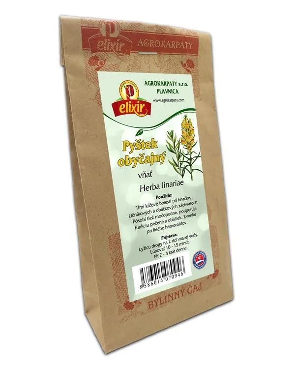 Agrokarpaty Pyštek obyčajný 30g 1×30 g, sypaný čaj