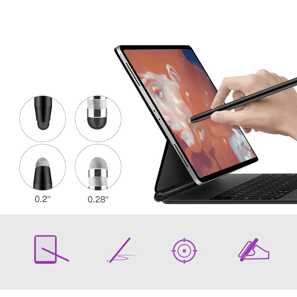 Tech-Protect USP100 Stylus pero na tablet, žlté/zelené