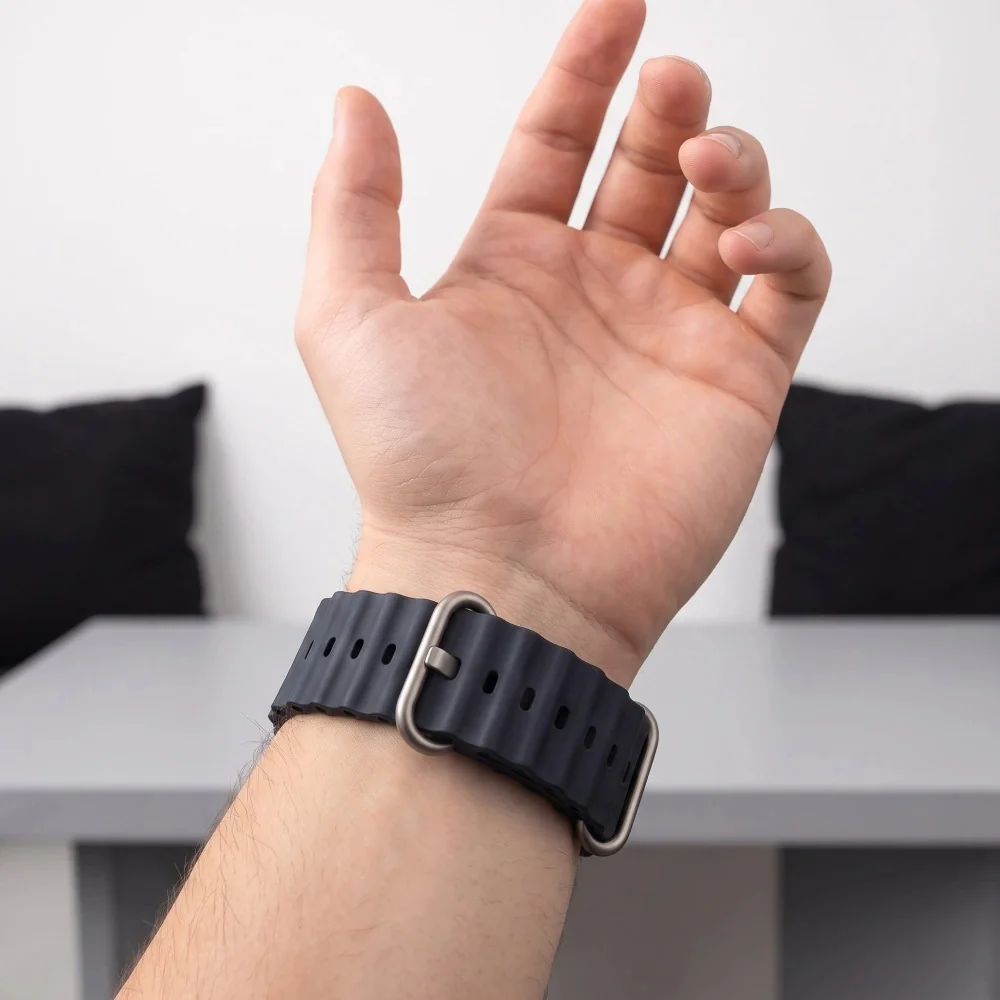 Tech-Protect Iconband Pro remienok na Apple Watch 44 / 45 / 46 / 49 mm, charcoal grey