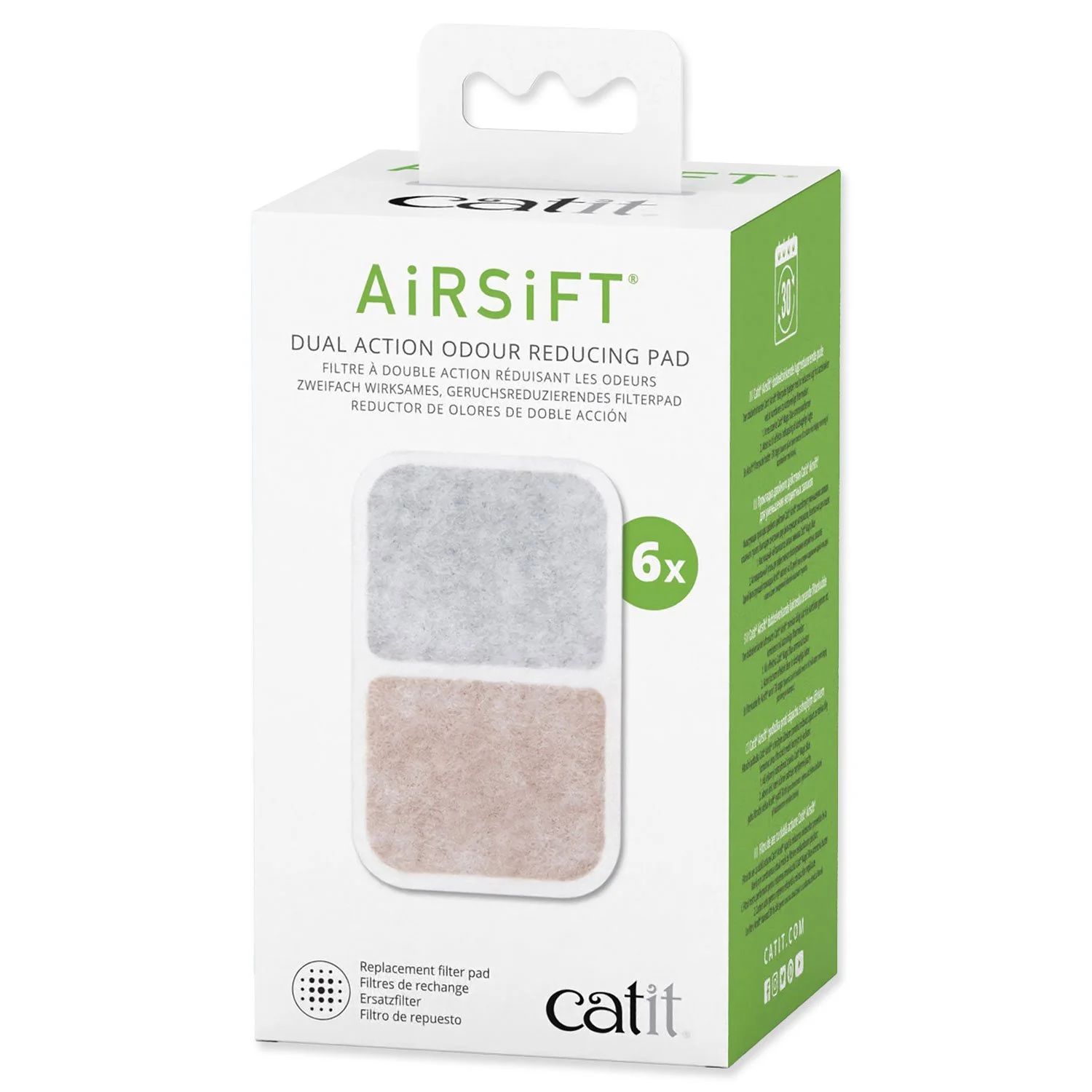 Filter do 103-50695 pre toalety Jumbo & Design 6ks 103-50695 Catit pre toalety Jumbo & Design 6ks