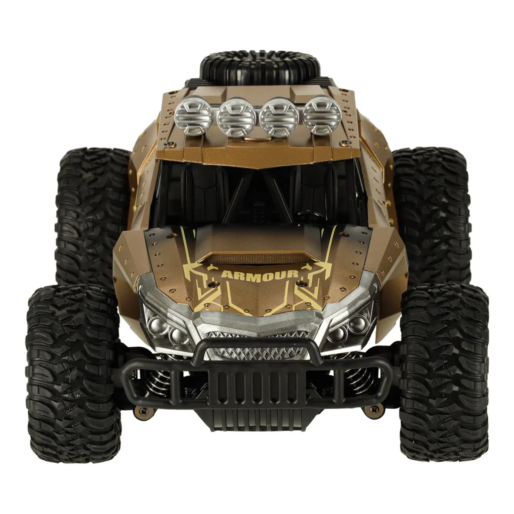 RC terénne driftovacie auto 4x4 do 20 km/h – hnedé