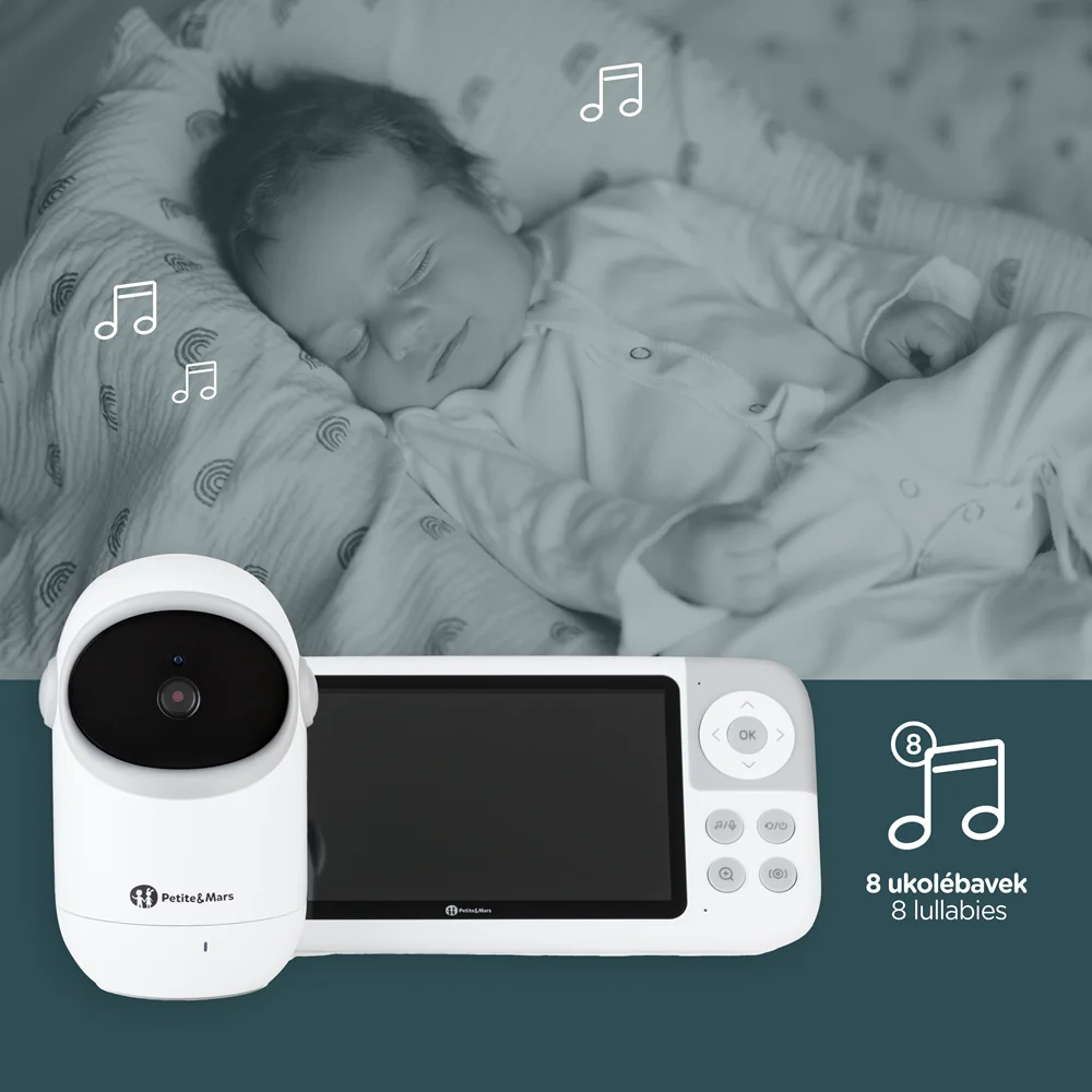 PETITE&MARS Pestúnka detská digitálna EVE 5.0 1 set