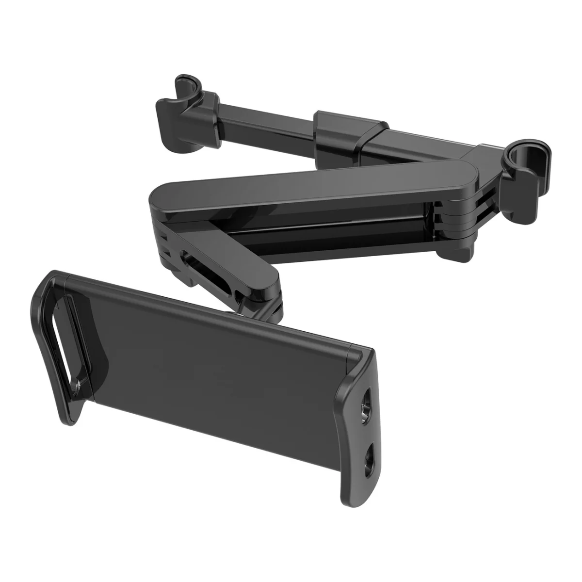 MG Headrest Arm držiak do auta na opierku hlavy, čierny