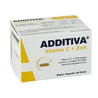 ADDITIVA VITAMIN C+ ZINOK 80TBL