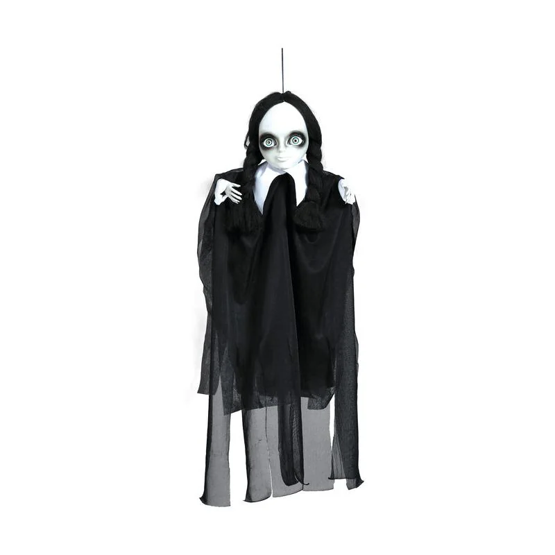 Guirca Visiaca dekorácia Wednesday Addams 40cm