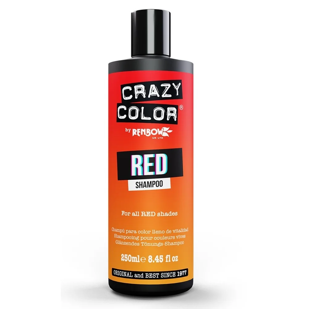 Global Crazy Color šampón na vlasy Red 250ml